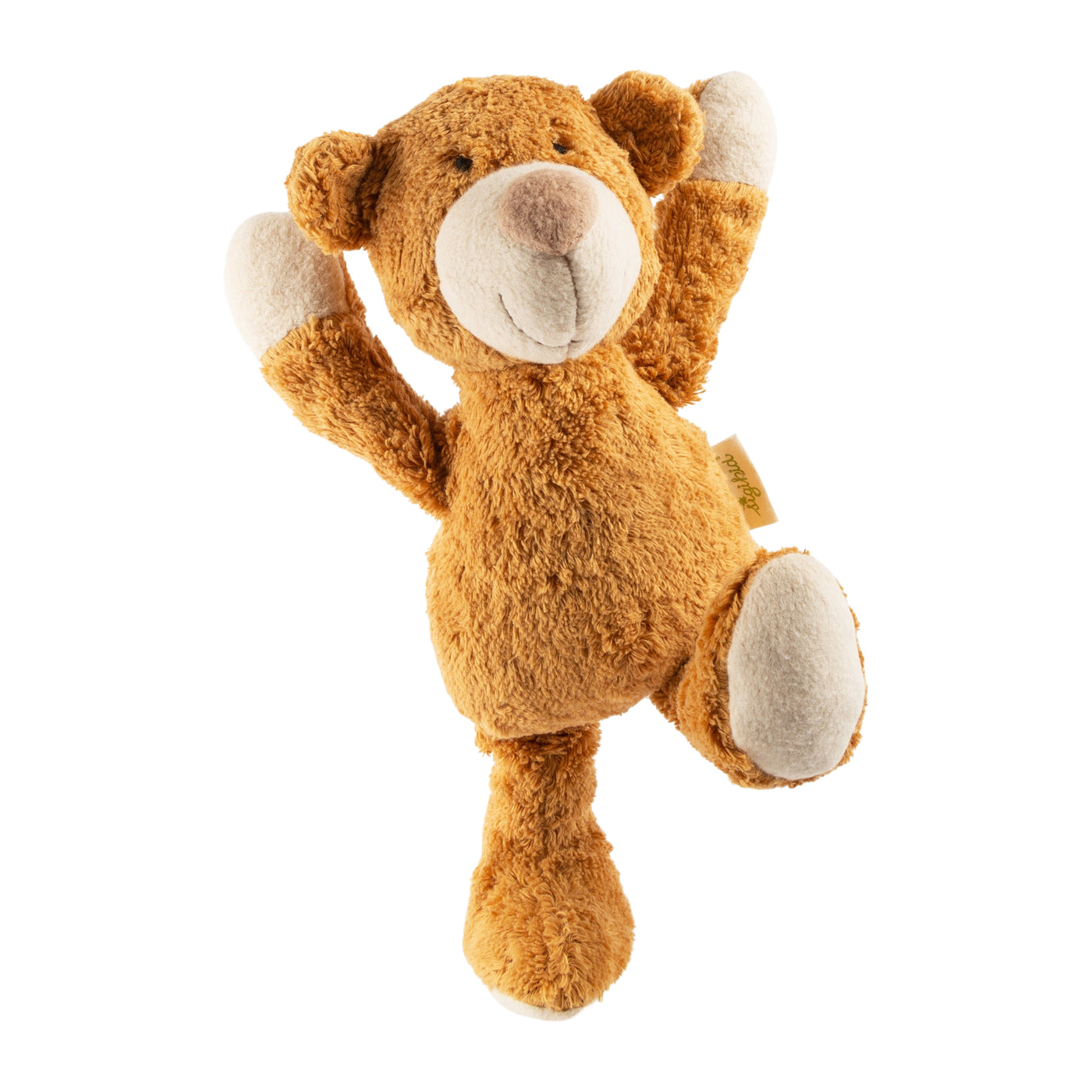 Bio-Kuscheltier Bär braun tanzend