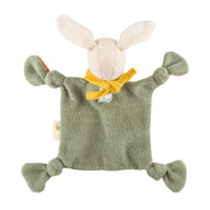 Bio-Schnuffeltuch Hase beige umgedreht