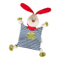 Bio-Schnuffeltuch Hase blau von Sigikid mit neutralem Hintergrund