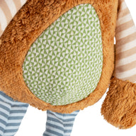 Bär Kuscheltier Pure von Sigikid mit weißem Hintergrund Nahaufnahme Bauch