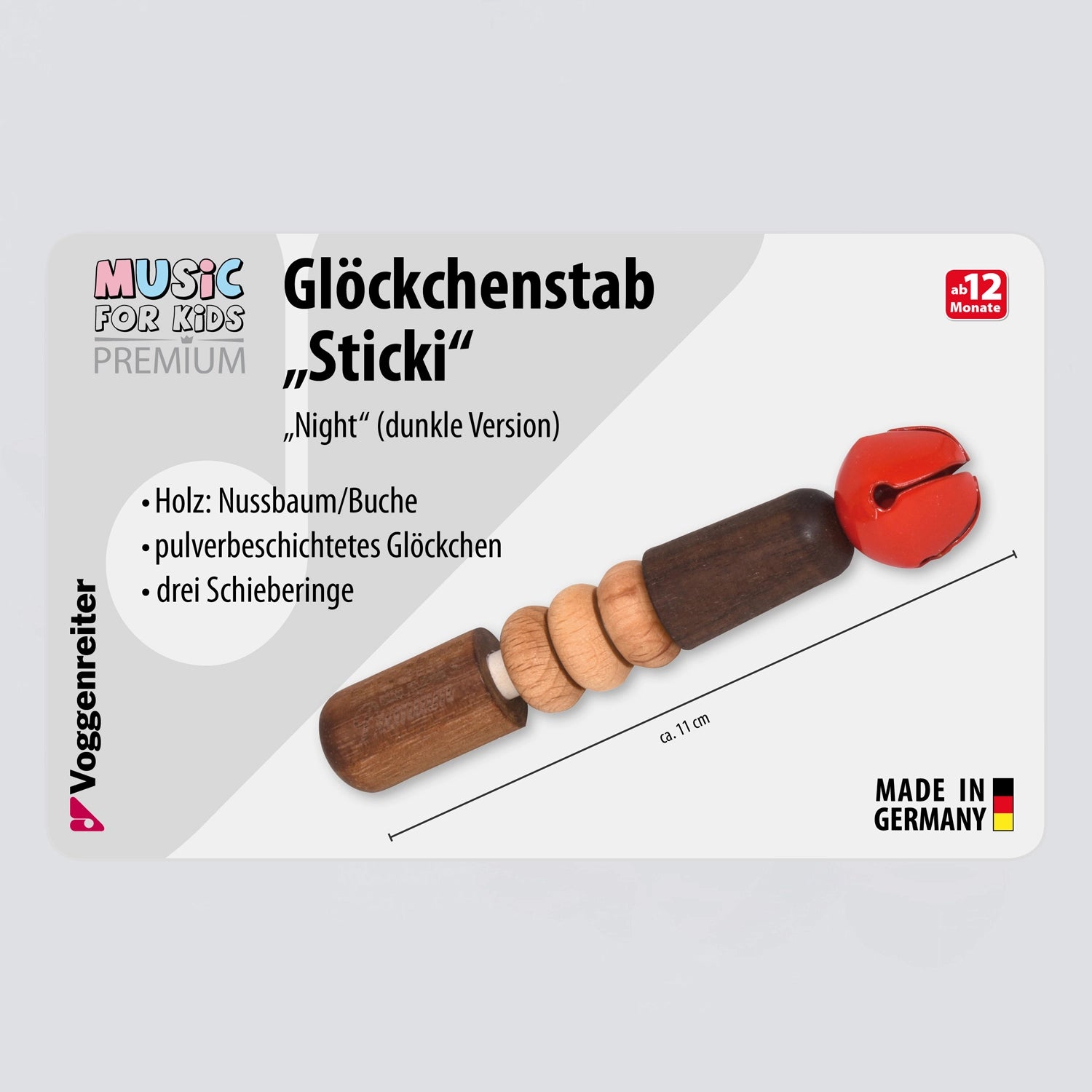 Glöckchen-Stab Sticki/Night