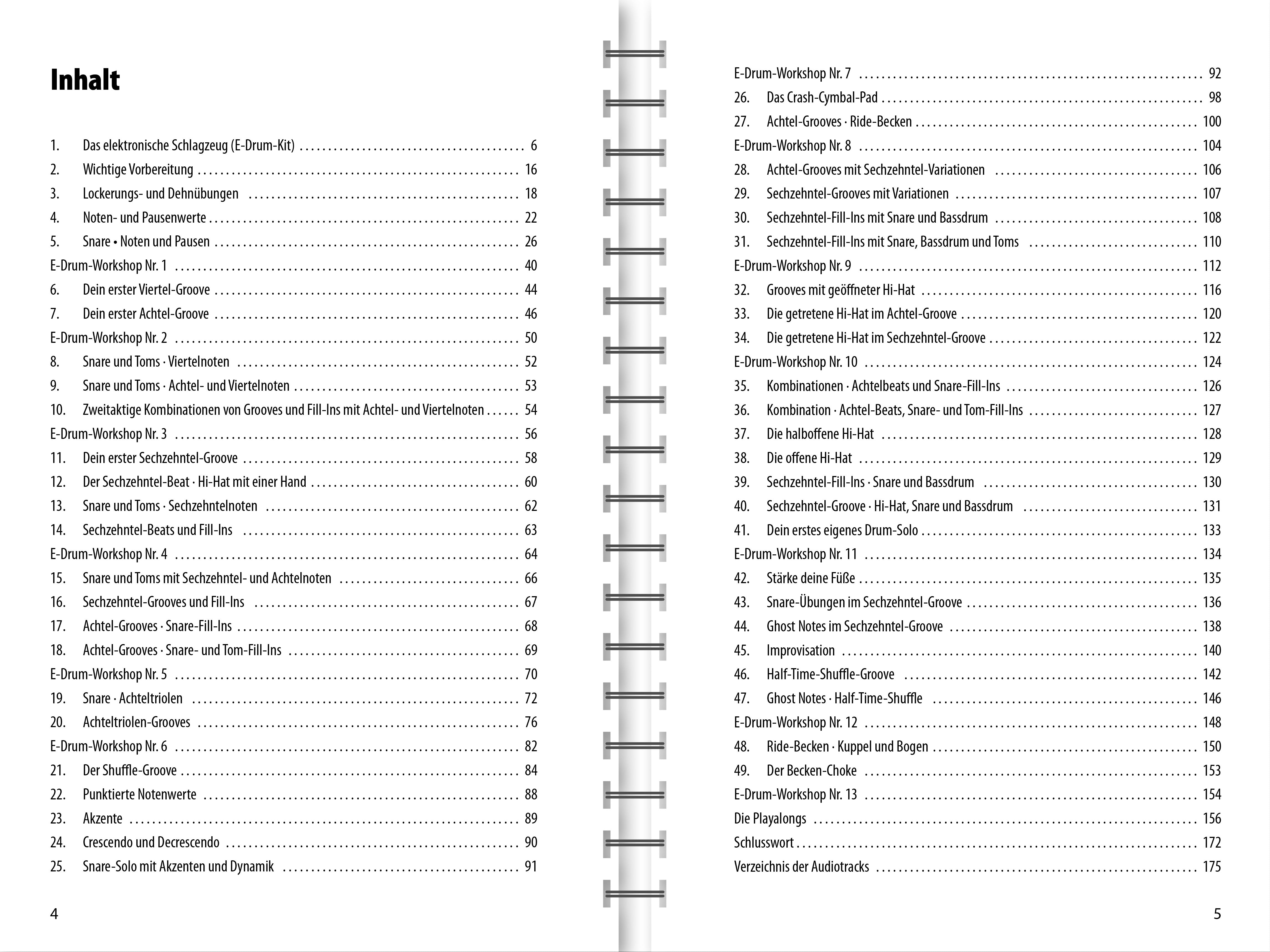 Das große Buch für E-Drums (CD)