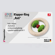 Klapper-Ring "Roti" (rot/grün)