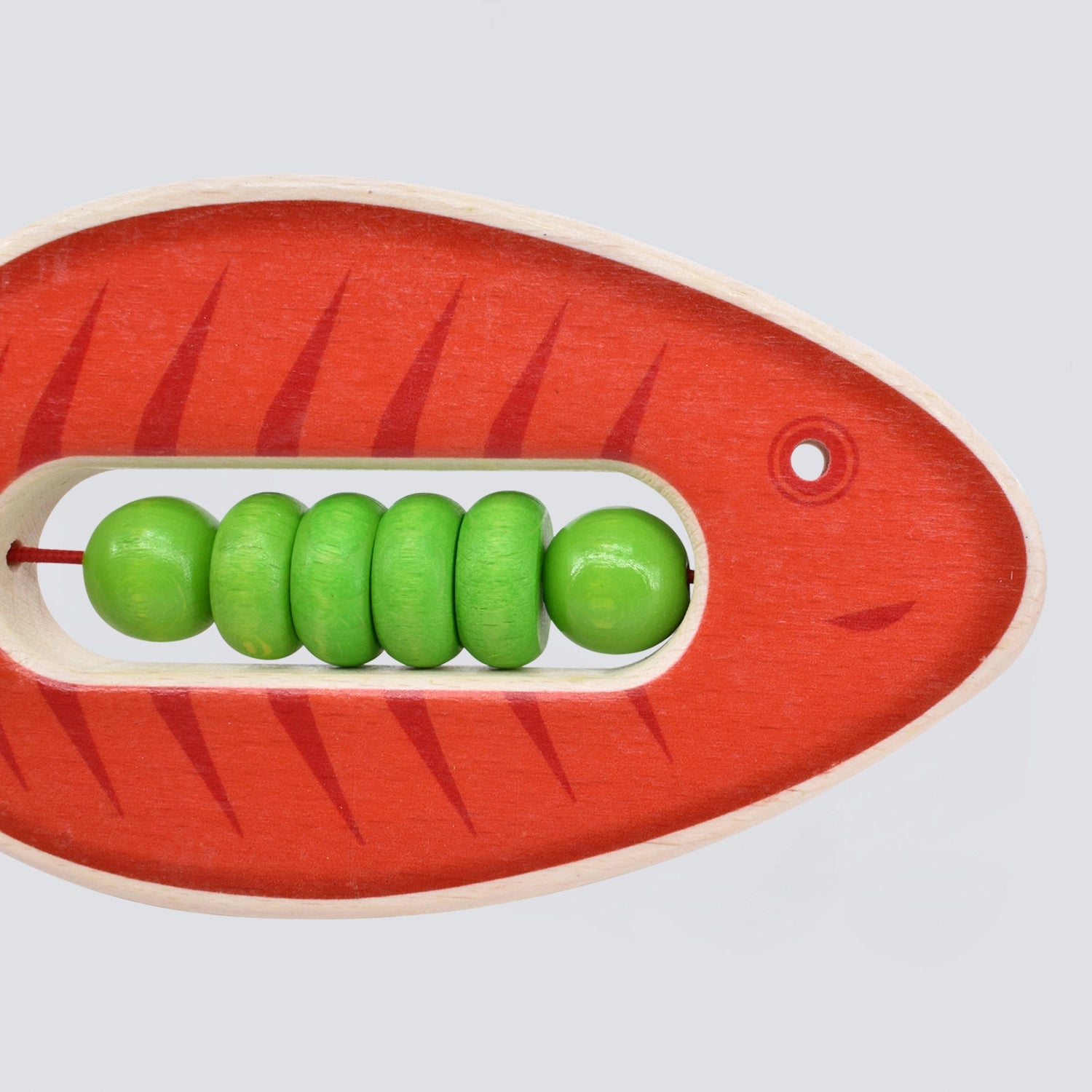 Klapper-Fisch "Salmi" (rot)