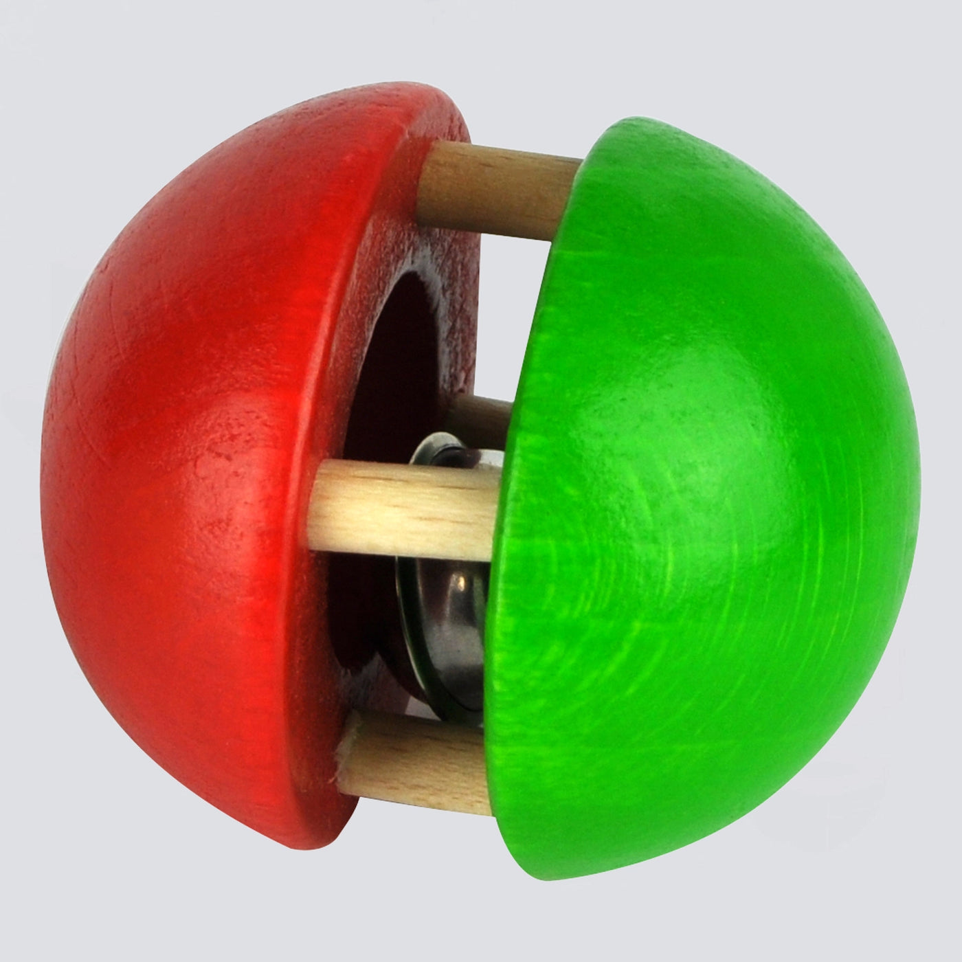 Kugel-Glöckchen "Beady" (rot/grün)