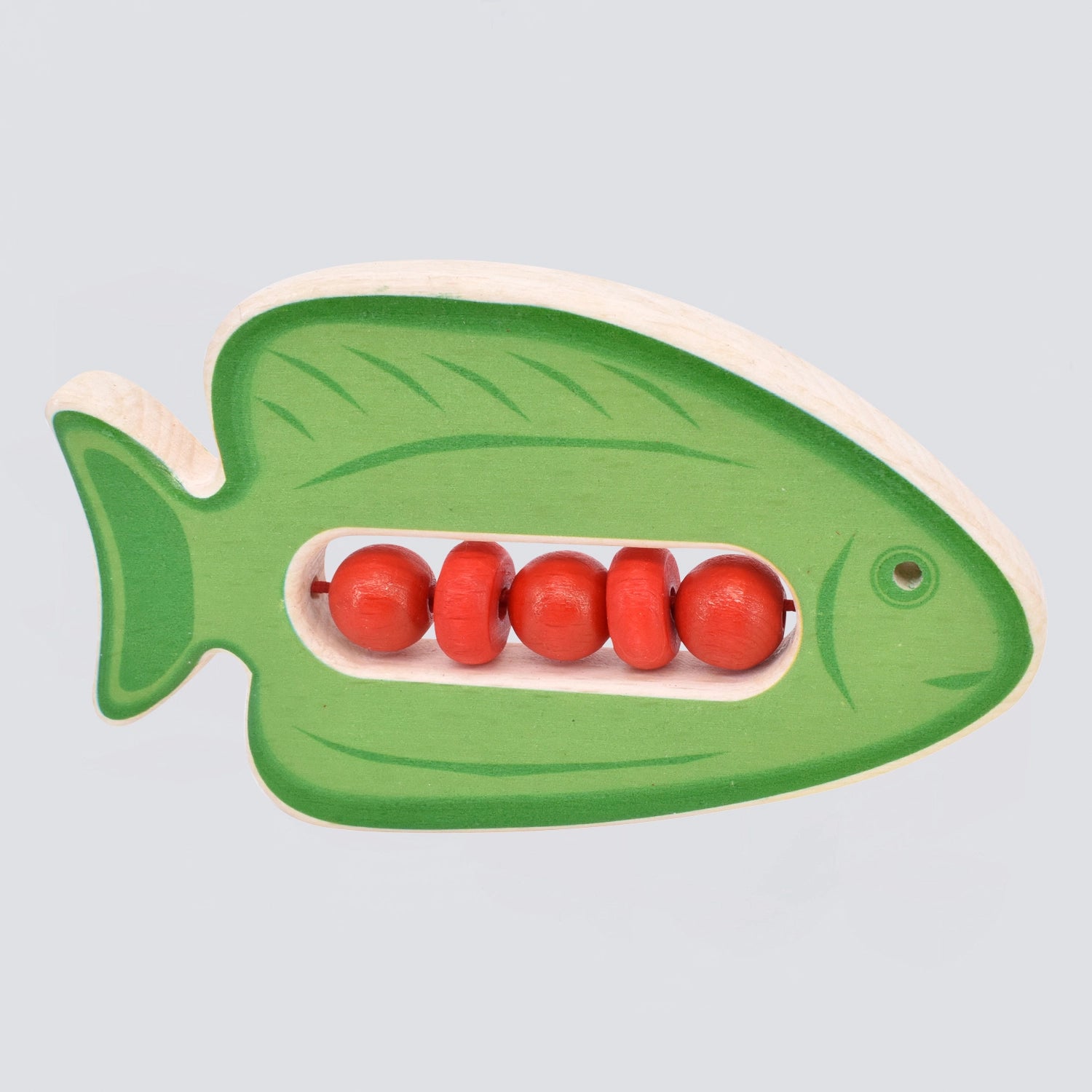 Klapper-Fisch "Doki" (grün)