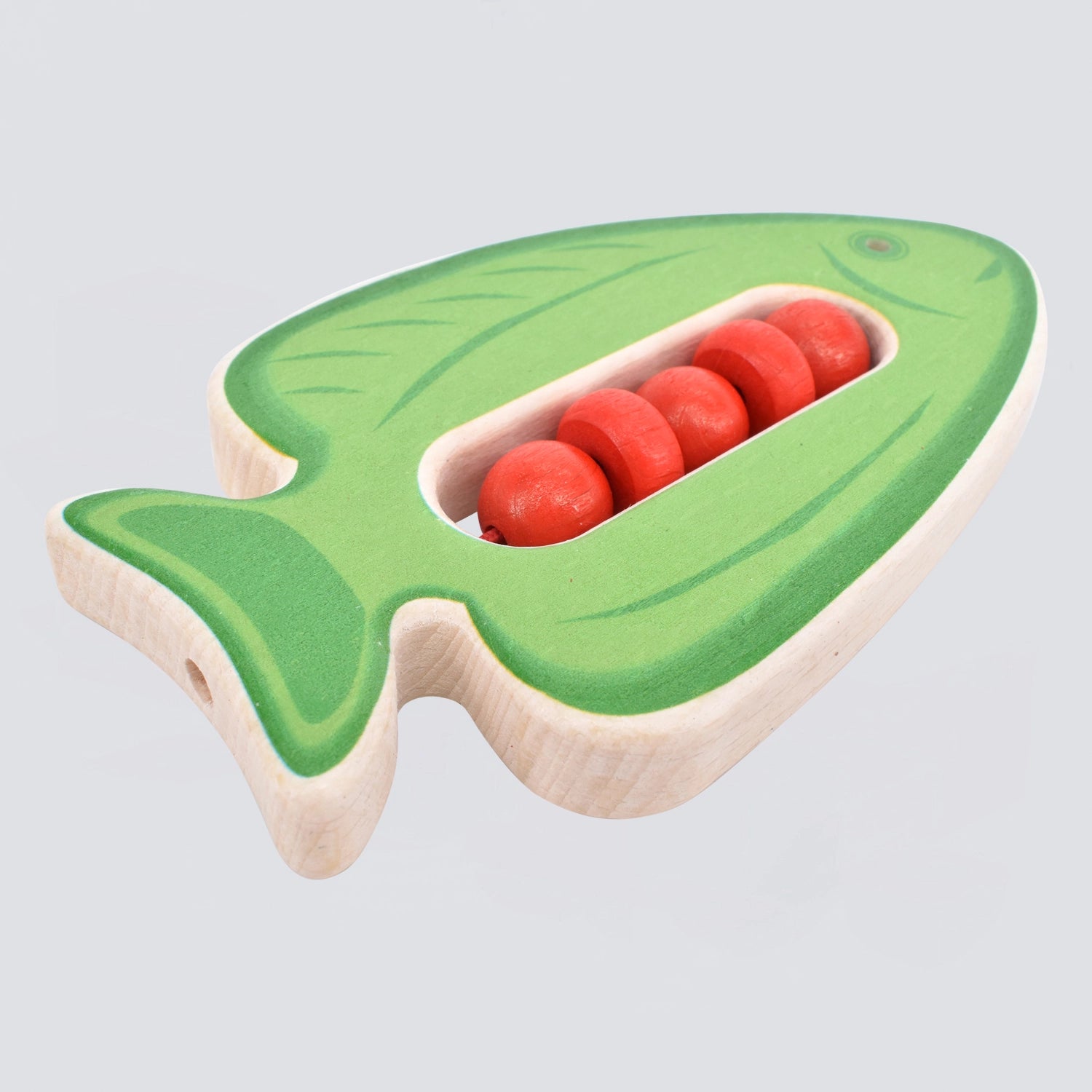 Klapper-Fisch "Doki" (grün)