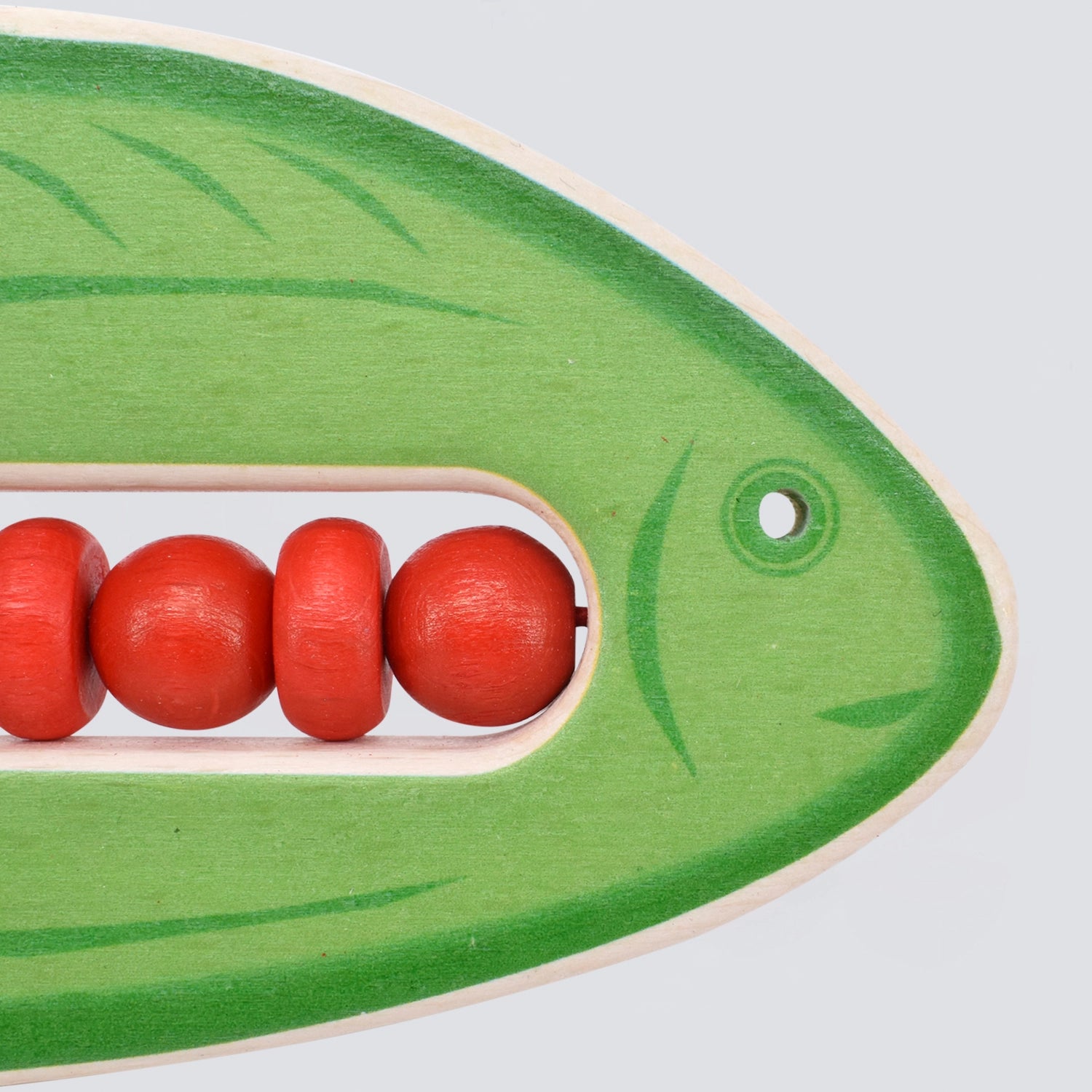 Klapper-Fisch "Doki" (grün)