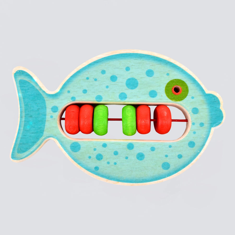 Klapper-Fisch "Bulli" (blau)