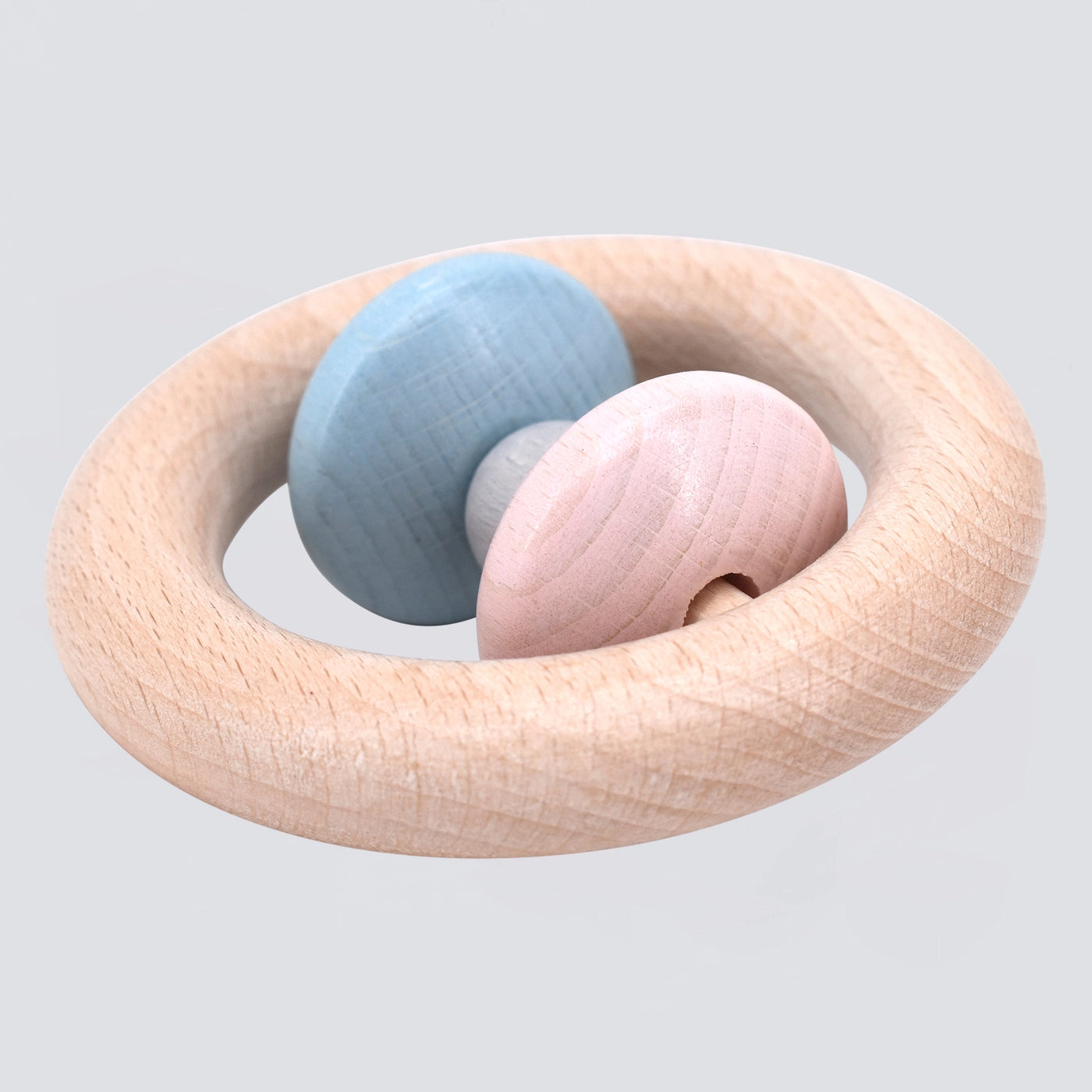 Klapper-Ring "Roti" (blau/rosa)