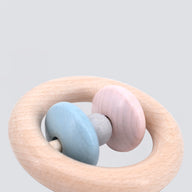 Klapper-Ring "Roti" (blau/rosa)