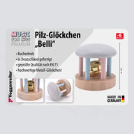 Pilz-Glöckchen "Belli" (blau/rosa)