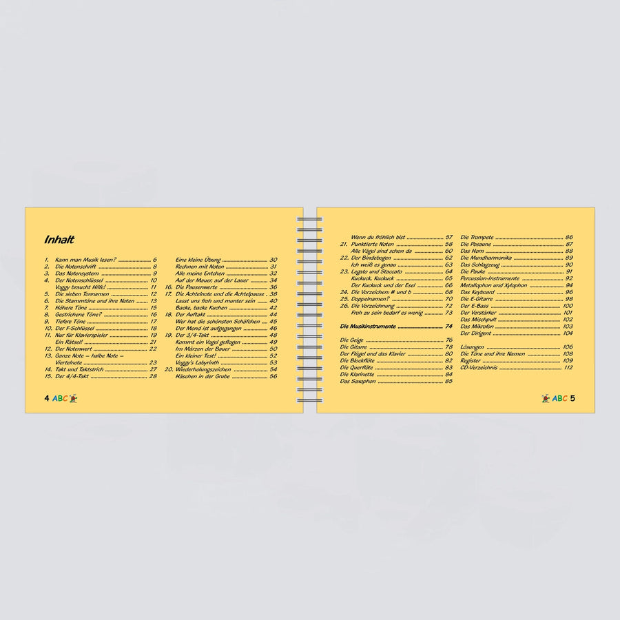 Voggys Musiklehre-ABC