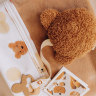 Wooly Organic Schnullerhalter Teddy