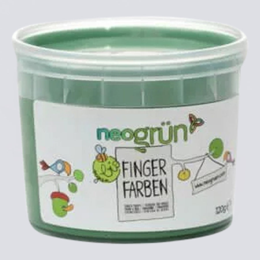Fingerfarbe Grün