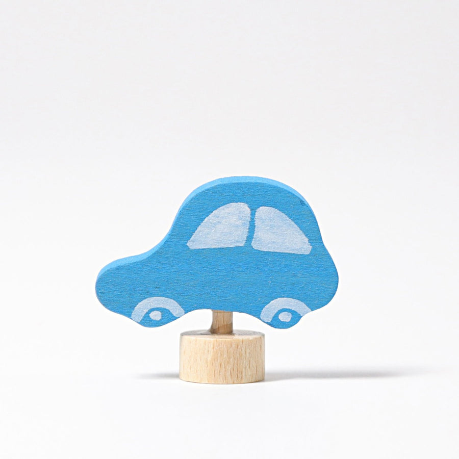 Grimm's Steckfigur blaues Auto