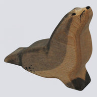 Holzwald Holzfigur Seehund