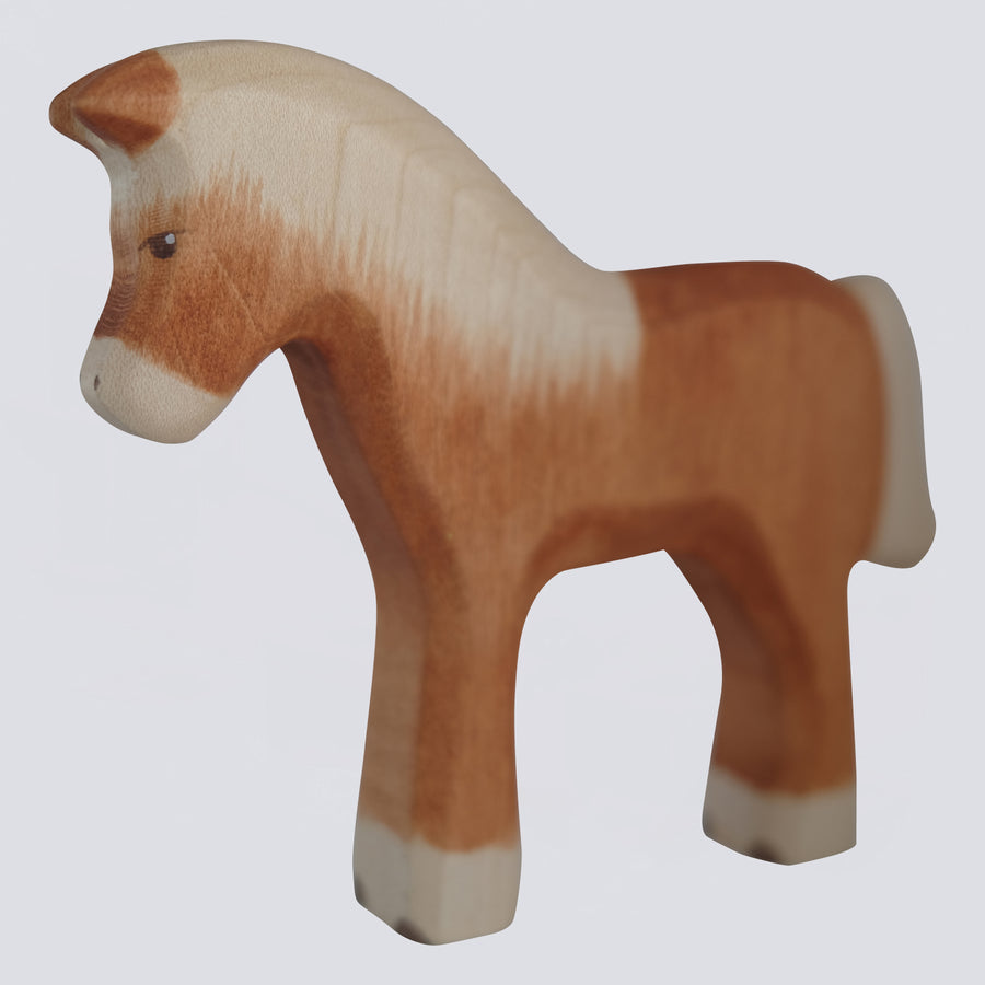 Holzwald Holzfigur Haflinger