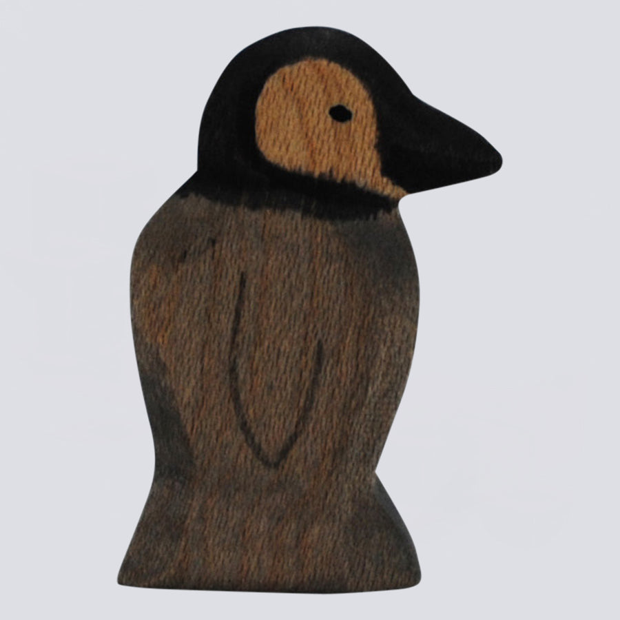Holzwald Holzfigur Pinguin klein