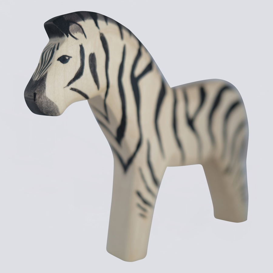 Holzwald Holzfigur Zebra