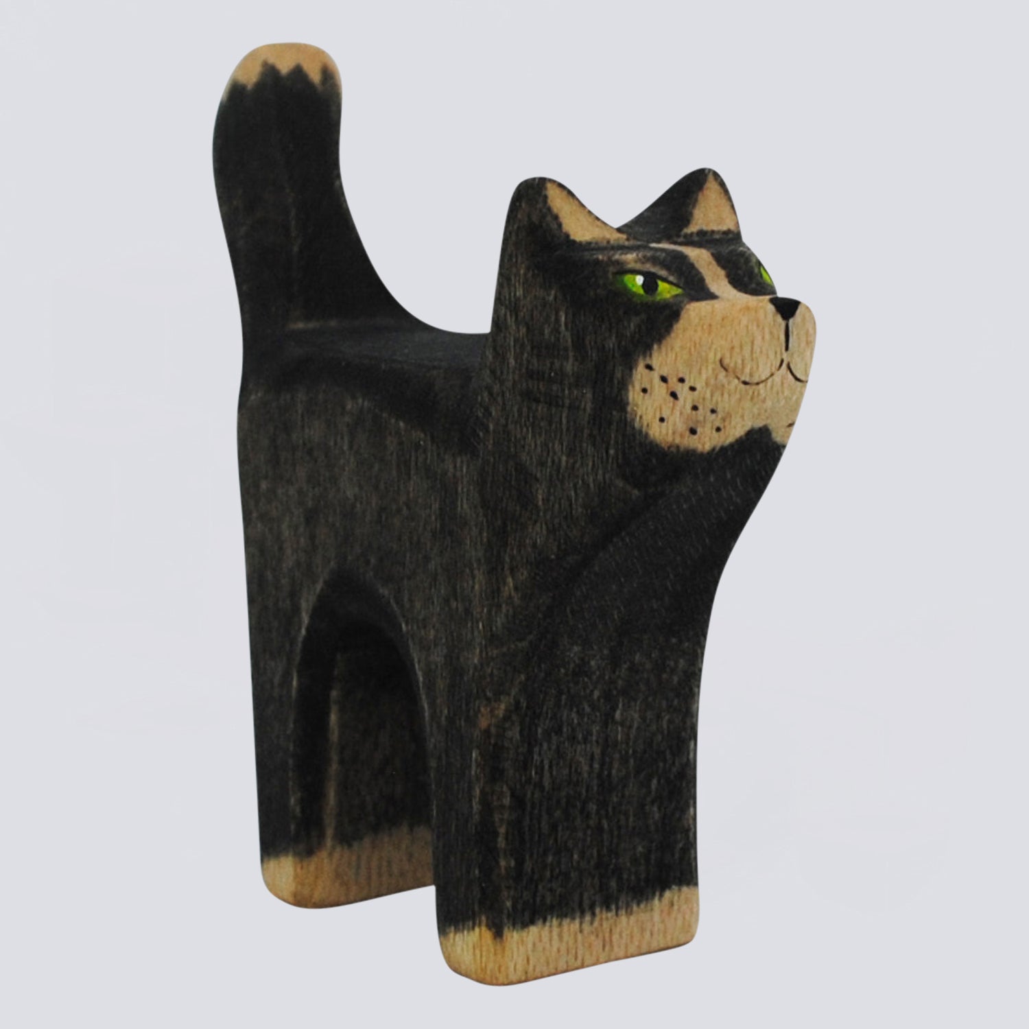 Holzwald Holzfigur Bremer Katze