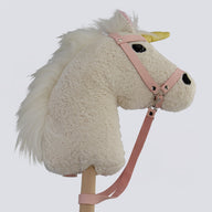 Bio-Steckenpferd Mini Einhorn Rose