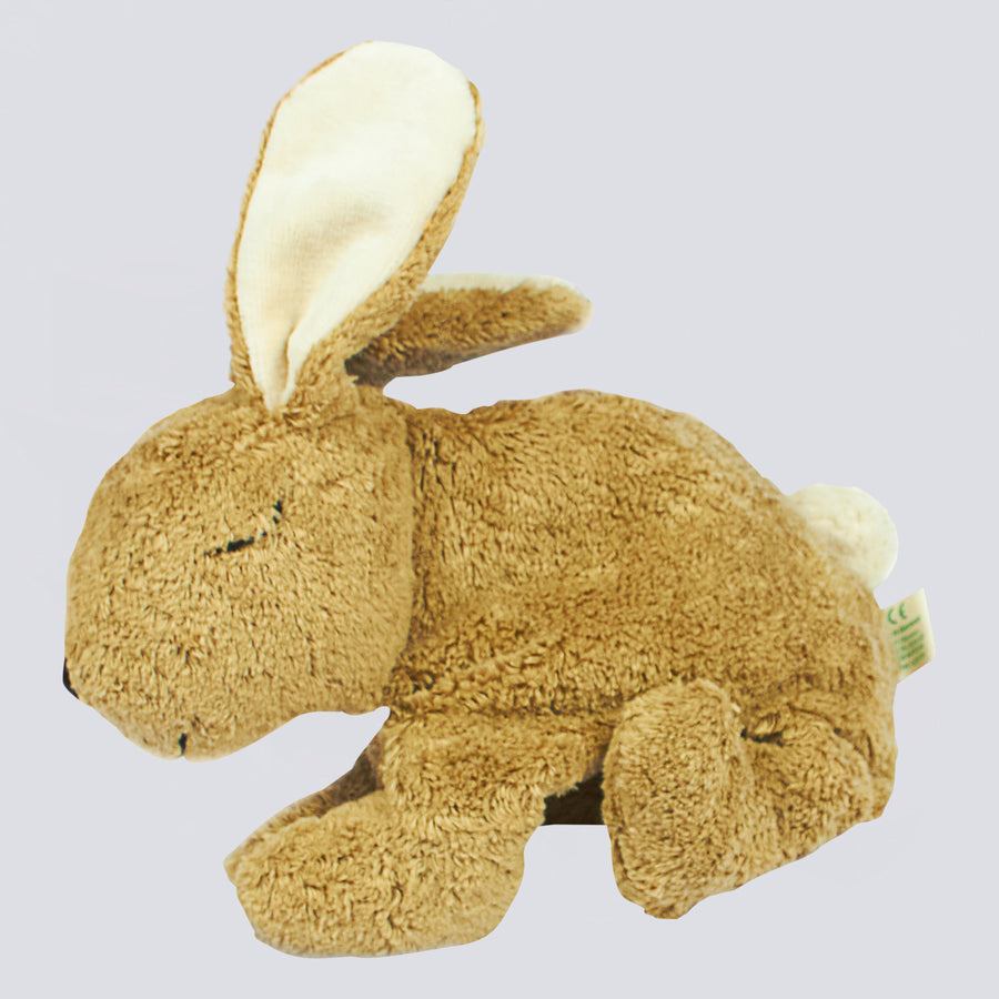 Kuscheltier Hase groß beige mit Dinkelspreu-Inlett