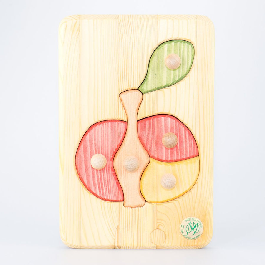 Holzpuzzle Apfel