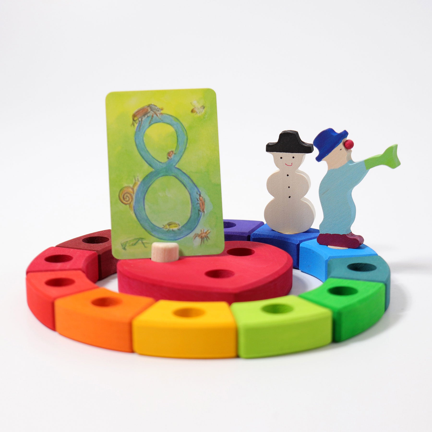 ring spielzeug Regenbogen Geburtstagsring von Grimm's Spiel und Holz Design · Bio