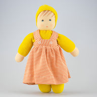 Nanchen Puppe 'Mädel'  gelb - 33 cm