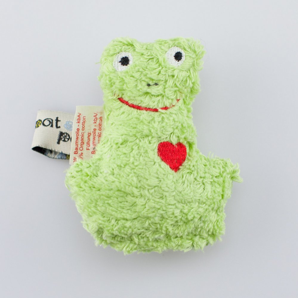 Mini-Rassel Frosch von Pat & Patty · Bio Spielzeug