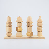 Steckspielzeug XL natur