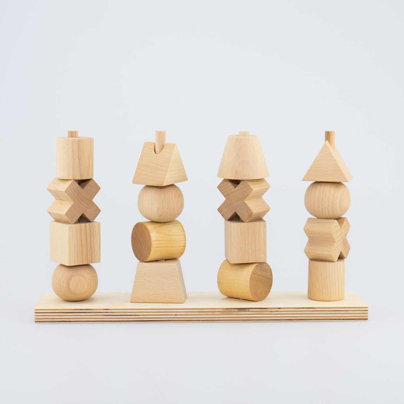 Steckspielzeug XL natur