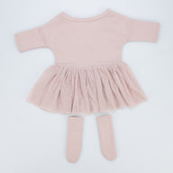 Kleidung für Riesen-Kuscheltiere von Wooly Organic - Tutu Kleid rosa