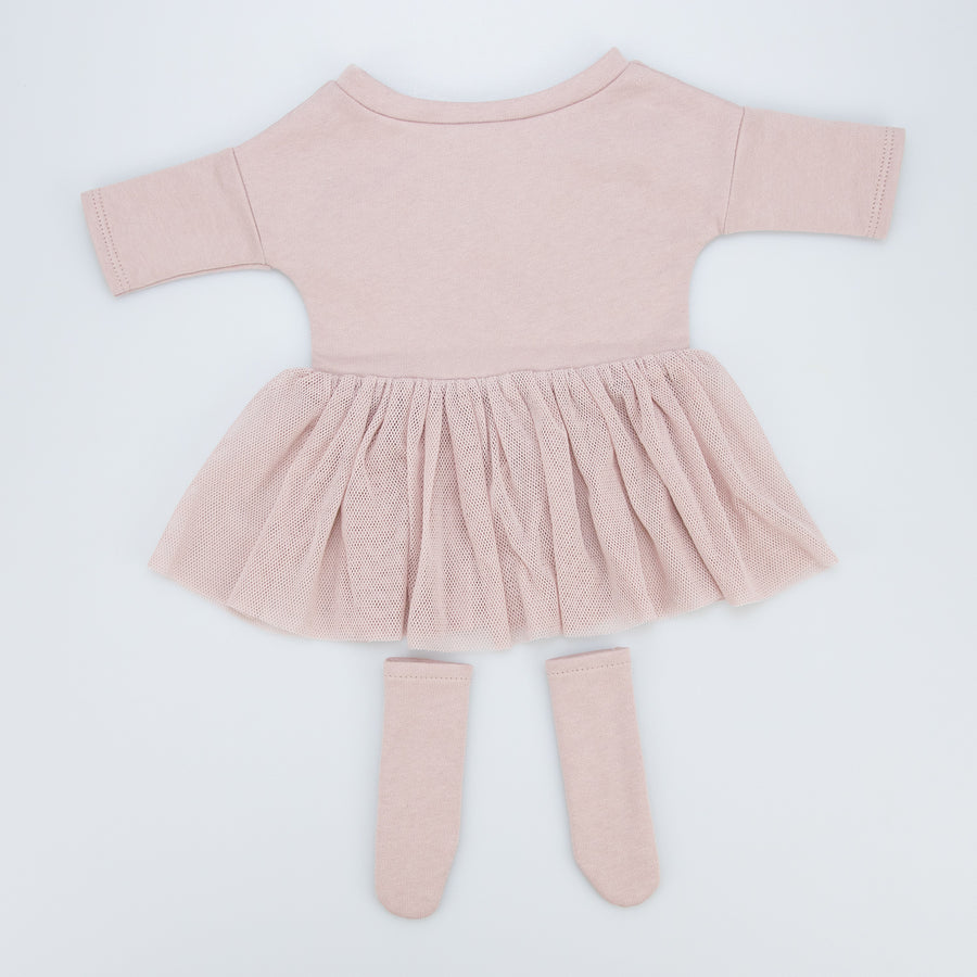 Kleidung für Riesen-Kuscheltiere von Wooly Organic - Tutu Kleid rosa