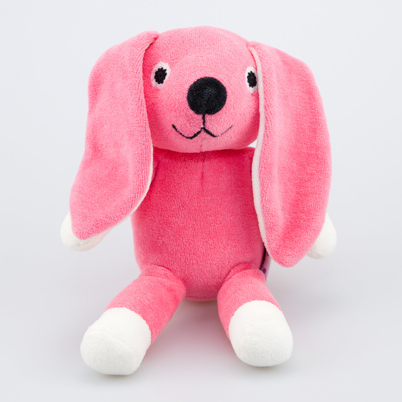 natureZOO Kuscheltier Hase klein rosa - Bio-Nickistoff